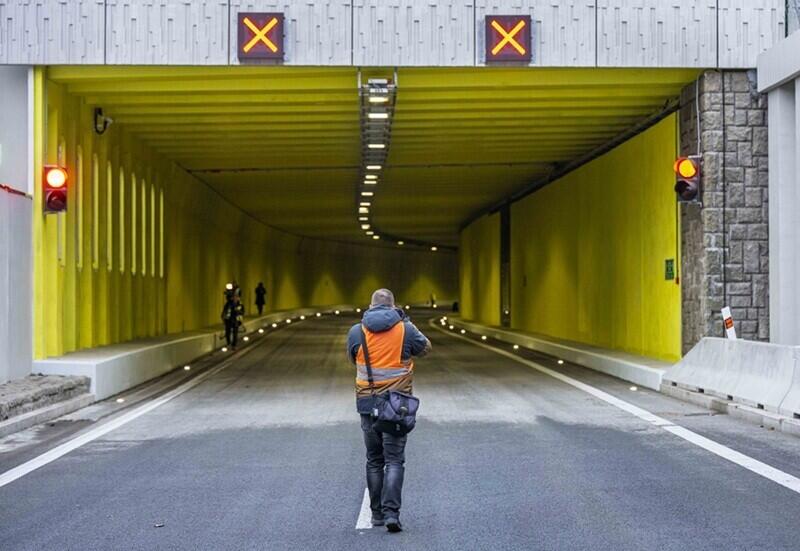 Liberecký tunel, archivní foto Artur Irma